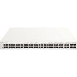 D-Link DBS-2000-52MP switch di rete Gestito L2 Gigabit Ethernet (10/100/1000) Supporto Power over Ethernet (PoE) Grigio, Interruttore Gestito, L2, Gigabit Ethernet (10/100/1000), Supporto Power over Ethernet (PoE), Montaggio rack