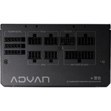 FSP ADVAN-750GM alimentatore per computer 750 W 20+4 pin ATX ATX Nero, Alimentatore PC 750 W, 100 - 240 V, 5 A, Attivo, 100 W, 750 W