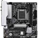 GIGABYTE B650M GAMING WIFI6E Scheda Madre - CPU AMD Ryzen Serie 9000, VRM 5+2+2 fasi, fino a 6400 MHz DDR5 (OC), 1xPCIe 4.0 M.2, LAN 2,5 GbE, WIFI 6E, USB 3.2 Gen 1 Nero/Argento, VRM 5+2+2 fasi, fino a 6400 MHz DDR5 (OC), 1xPCIe 4.0 M.2, LAN 2,5 GbE, WIFI 6E, USB 3.2 Gen 1, AMD, Socket AM5, AMD Ryzen 7000 Series, AMD Ryzen 8000 Series, AMD Ryzen 9000 Series, Socket AM5, DDR5-SDRAM, 128 GB