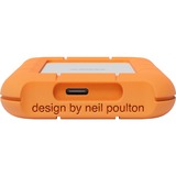 LaCie Rugged Mini SSD 500 GB, Disco a stato solido arancione /Argento