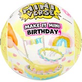 MGA Entertainment Make It Mini Birthday, Bricolage Miniverse Make It Mini Birthday, 8 anno/i, Multicolore, Plastica, Resina