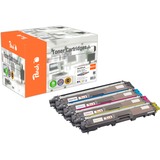 Peach 112154 cartuccia toner 4 pz Compatibile Nero, Ciano, Magenta, Giallo 2500 pagine, 4200 pagine, Nero, Ciano, Magenta, Giallo, 4 pz