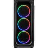 Sharkoon TK5M RGB ricondizionato, Chassis Tower Nero