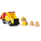 Spin Master PAW Patrol Fire Rescue: Camion Ribaltabile Antincendio di Rubble con Personaggio, Proiettili e Camion Giocattolo, Giocattoli per Bambini e Bambine, 3+ Anni,  veicolo da gioco PAW Patrol Fire Rescue: Camion Ribaltabile Antincendio di Rubble con Personaggio, Proiettili e Camion Giocattolo, Giocattoli per Bambini e Bambine, 3+ Anni, Dumper, 3 anno/i, Plastica, Rosso, Giallo