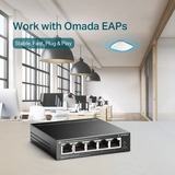 TP-Link TL-SF1005LP switch di rete Non gestito Fast Ethernet (10/100) Supporto Power over Ethernet (PoE) Nero, Interruttore Non gestito, Fast Ethernet (10/100), Full duplex, Supporto Power over Ethernet (PoE)