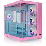 Thermaltake View 380 TG ARGB, Chassis Tower rosa