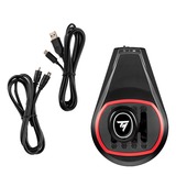 Thrustmaster TH8S Shifter Accessorio cambio per volante da corsa, Leva del cambio Nero/Rosso, PlayStation 5, PlayStation 4, Xbox One, Xbox Series S, Xbox Series X, PC, Accessorio cambio per volante da corsa, Nero, Rosso, Metallo, USB, Cablato