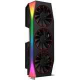 XFX Radeon RX 9070 XT OC Mercury RGB Magnetic Air, Scheda grafica Nero