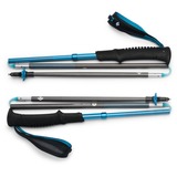 Black Diamond Bastoni da trekking Distance Carbon Z, Attrezzature per il fitness antracite/Blu