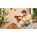 Bosch Easy Drill 18V-40 1630 Giri/min Senza chiave 1,3 kg Nero, Verde, Trapano avvitatore verde/Nero, Trapano con impugnatura a pistola, Senza chiave, Senza spazzola, Nero, Verde, 1,3 cm, 1630 Giri/min