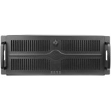 Chieftec UNC-409S-B computer case Supporto Nero 400 W, Server case Nero, Supporto, Nero, ATX, micro ATX, SECC, 4U, 14 cm