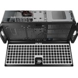 Chieftec UNC-409S-B computer case Supporto Nero 400 W, Server case Nero, Supporto, Nero, ATX, micro ATX, SECC, 4U, 14 cm