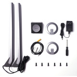 Govee Barre luminose da gioco RGBIC, Luce LED bianco