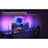 Govee Barre luminose da gioco RGBIC, Luce LED bianco