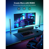 Govee Barre luminose da gioco RGBIC, Luce LED bianco