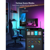 Govee Barre luminose da gioco RGBIC, Luce LED bianco