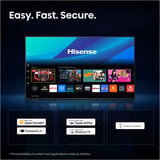 Hisense 75E7S PRO Hi-QLED-Fernseher, QLED TV Nero/grigio scuro