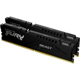 Kingston FURY FURY Beast 64 GB 6000 MT/s DDR5 CL36 DIMM (Kit da 2) Black EXPO, Memoria Nero, 64 GB, 2 x 32 GB, DDR5, 288-pin DIMM