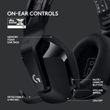 Logitech G733 Cuffia Padiglione auricolare Nero, Cuffia da gioco Nero, Cuffia, Padiglione auricolare, Giocare, Nero, Stereofonico, Manopola
