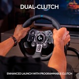 Logitech G923 Nero USB 2.0 Sterzo + Pedali Analogico/Digitale PC, PlayStation 4, PlayStation 5, Volante Nero, Sterzo + Pedali, PC, PlayStation 4, PlayStation 5, D-pad, Analogico/Digitale, 900°, Cablato