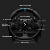 Logitech G923 Nero USB 2.0 Sterzo + Pedali Analogico/Digitale PC, PlayStation 4, PlayStation 5, Volante Nero, Sterzo + Pedali, PC, PlayStation 4, PlayStation 5, D-pad, Analogico/Digitale, 900°, Cablato