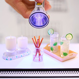 MGA Entertainment Make It Mini Spa Multipack, Bricolage Miniverse Make It Mini Spa Multipack, 8 anno/i, Multicolore, Plastica