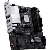 MSI PRO B840M-P WIFI6E scheda madre AMD B840 Socket AM5 micro ATX Nero/Argento, AMD, Socket AM5, AMD Ryzen 7000 Series, AMD Ryzen 8000 Series, AMD Ryzen 9000 Series, Socket AM5, DDR5-SDRAM, 256 GB