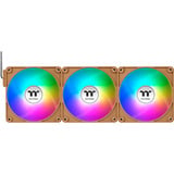 Thermaltake CT140 EX ARGB Sync PC Cooling Fan Gravel Sand, Ventola marrone chiaro