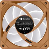 Thermaltake CT140 EX ARGB Sync PC Cooling Fan Gravel Sand, Ventola marrone chiaro