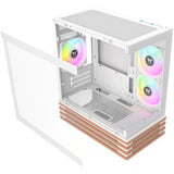 Thermaltake View 170 WS ARGB, Chassis Tower bianco/legno