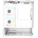 Thermaltake View 170 WS ARGB, Chassis Tower bianco/legno