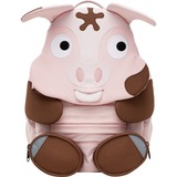 Affenzahn Grande amico Tonie maiale, Zaino fucsia/marrone