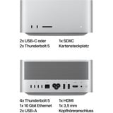 Apple Mac Studio M4 Max 2025, Sistema MAC argento