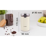 Bosch TSM6A017C Macina caffè, Beige, Coffee Mill beige, Beige, Macinino a lame, 75 g, Crema, Plastica, 180 W, 220 - 240 V