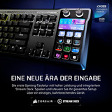 Corsair GALLEON 100 SD, Tastiera da gioco Nero