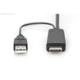 Digitus Cavo adattatore HDMI > DisplayPort, UHD 4K Nero