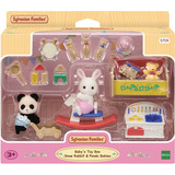 EPOCH Sylvanian Families - Giocattolo asilo nido per bambini con figure, Giochi di costruzione 