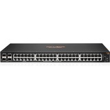 Hewlett Packard Enterprise Aruba 6100 48G 4SFP+ Gestito L3 Gigabit Ethernet (10/100/1000) 1U Nero, Interruttore Gestito, L3, Gigabit Ethernet (10/100/1000), Montaggio rack, 1U