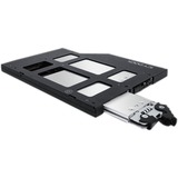 Icy Dock MB852M2PO-B parte del case del computer Universale Gabbia HDD, Inquadramento Nero, Universale, Gabbia HDD, Acrilonitrile butadiene stirene (ABS), Metallo, Nero, 128,1 mm, 159,3 mm