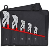 KNIPEX Set di chiavi a pappagallo, 5 pezzi, Set pinze rosso