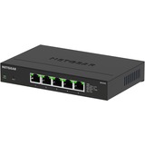 Netgear MS305E Non gestito 2.5G Ethernet (100/1000/2500) Nero, Interruttore Non gestito, 2.5G Ethernet (100/1000/2500), Full duplex, Montabile a parete