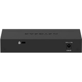 Netgear MS305E Non gestito 2.5G Ethernet (100/1000/2500) Nero, Interruttore Non gestito, 2.5G Ethernet (100/1000/2500), Full duplex, Montabile a parete
