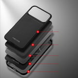 Nevox StyleShell NYLO, Custodia per telefono Nero