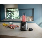 Philips Frullatore da banco serie 5000 HR3041/00, Mixer stand Nero, Frullatore da tavolo, 2 L, Funzione PULSE, Tritaghiaccio, 0,85 m, 1200 W