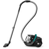 Rowenta Green Force Cyclonic Max RO7B12, Aspirapolvere Nero/Turchese