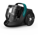 Rowenta Green Force Cyclonic Max RO7B12, Aspirapolvere Nero/Turchese