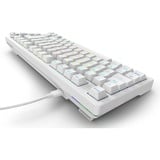 Sharkoon SKILLER SGK25, Tastiera da gioco bianco