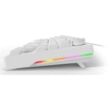 Sharkoon SKILLER SGK25, Tastiera da gioco bianco