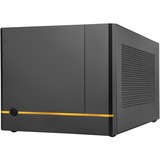 SilverStone SUGO 14 Cubo Nero, Chassis Tower Nero, Cubo, PC, Nero, Mini-DTX, Mini-ITX, Plastica, Acciaio, 24 cm