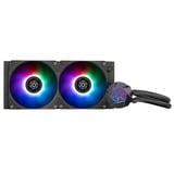 SilverStone VIDA 240 SLIM 240mm, Raffreddamento ad acqua Nero